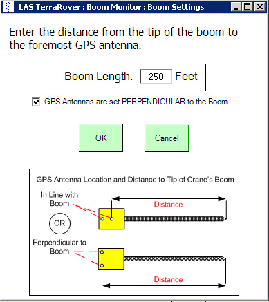 Example of how easy it is to set up the boom display.